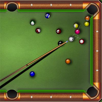 Jouer au billard américain